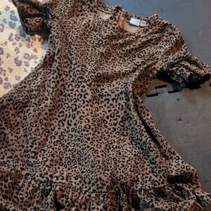 Courdory Leopard Girls Dress. gap Kids Size 8